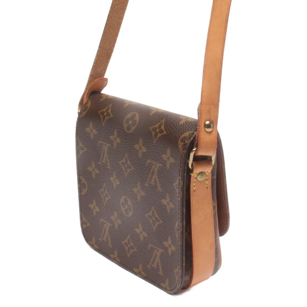Louis Vuitton Cartouchiere Shoulder Monogram Bag